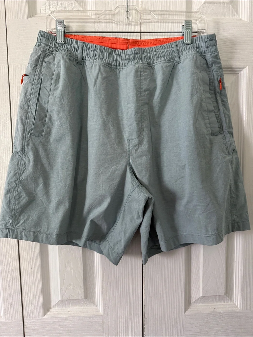 Birddogs Shorts Men’s Gray Blue Lined Hiking Gym Running Athletic Shorts Sz XL - Picture 1 of 7